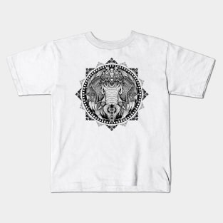 Elephant Medallion Kids T-Shirt